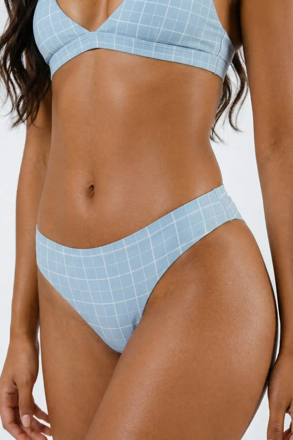 The Spick & Span | Window Pane Plaid Seamless Thong