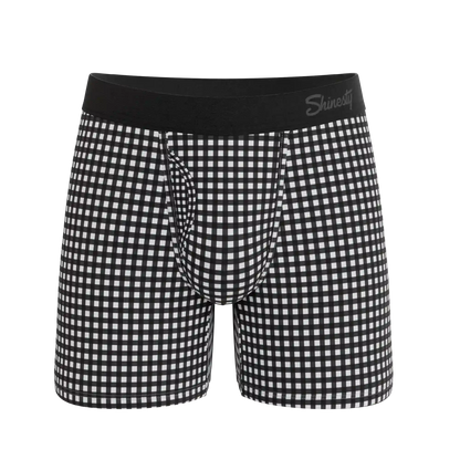 The Blackberry Bramble | Window Pane Ball Hammock® Pouch Underwear With Fly