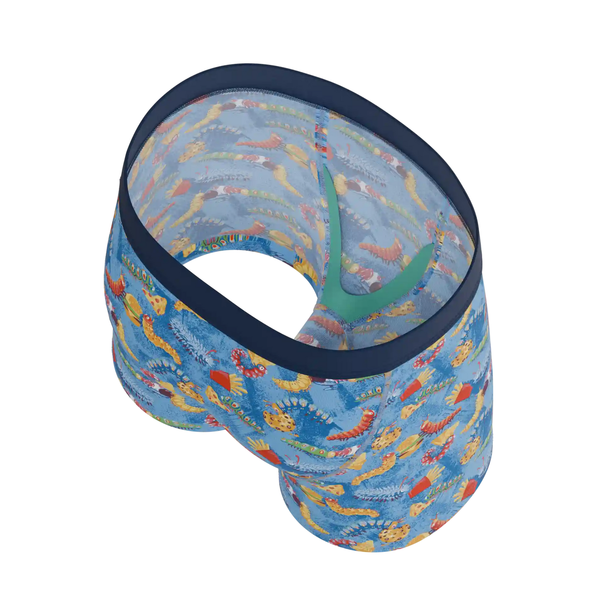 The Little Nibbles | Junk Food Caterpillars Youth Boxer Briefs