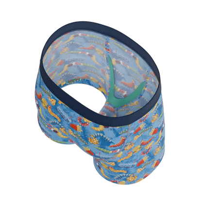 The Little Nibbles | Junk Food Caterpillars Youth Boxer Briefs