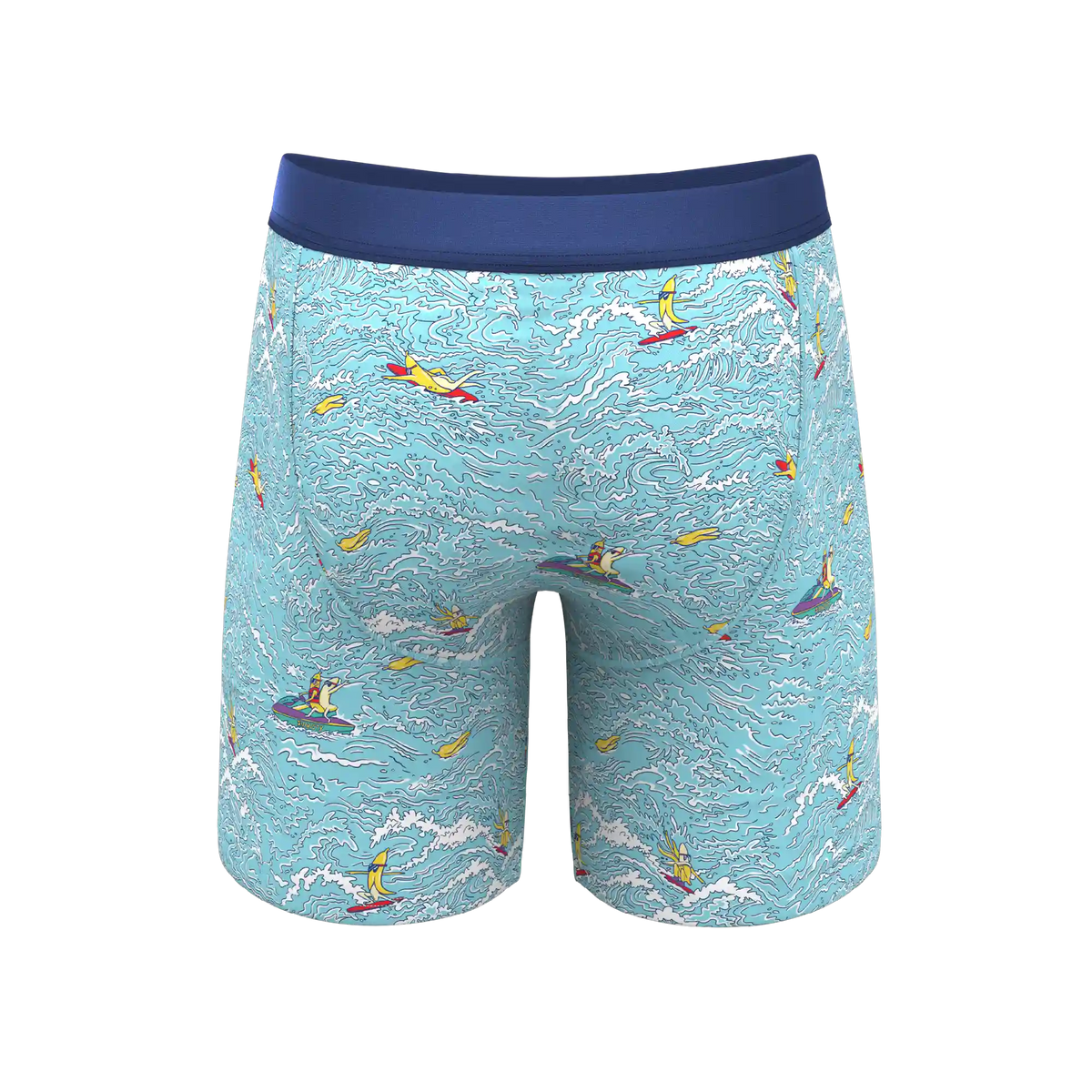 The Surfin' Turf | Shinesty Surfer Ball Hammock® Boxer - Long Leg