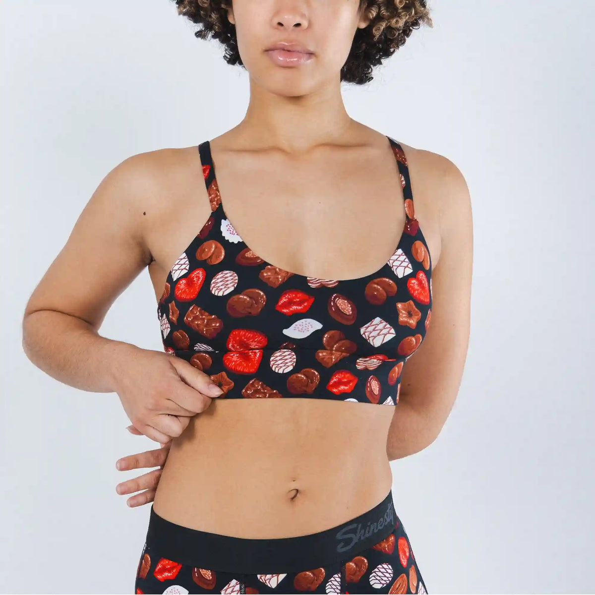 The Bonbons | Naughty Chocolates Boob Hammock™ Scoop Bralette