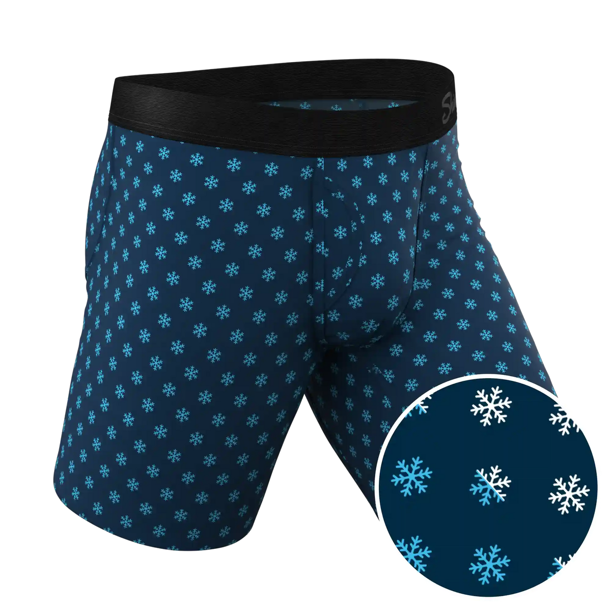 The Avalanche | Color Changing Snowflake Ball Hammock® Boxer - Long Leg