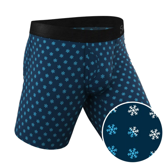 The Avalanche | Color Changing Snowflake Ball Hammock® Boxer - Long Leg