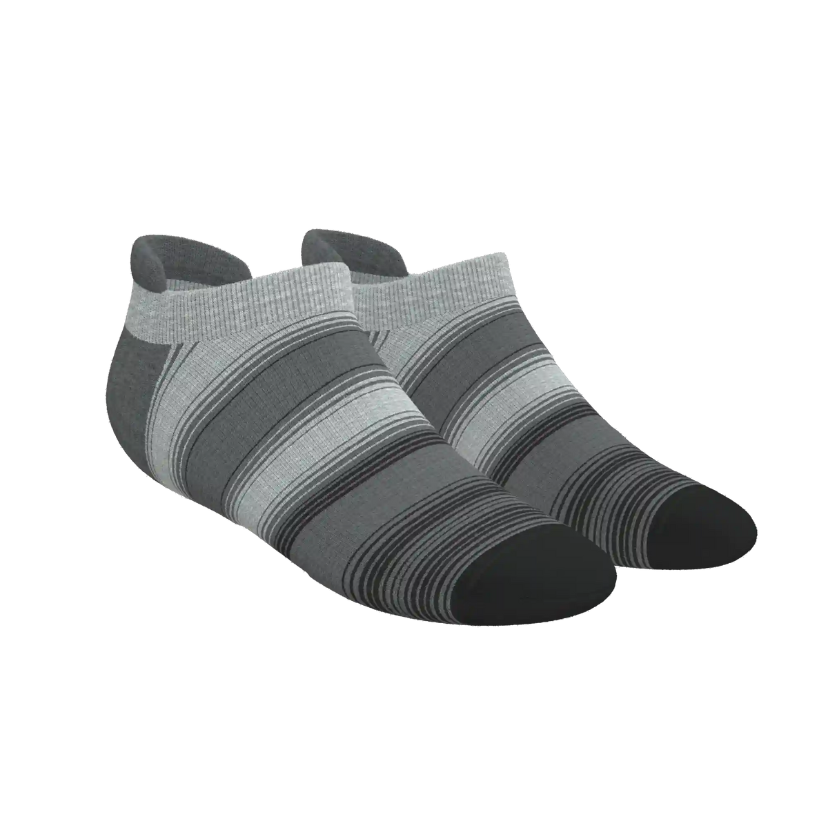 The Static Channel | Stripe Heel Hammock™ Ankle Socks