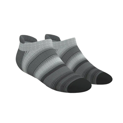 The Static Channel | Stripe Heel Hammock™ Ankle Socks