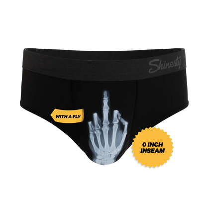 The XXX Ray | Middle Finger X Ray Ball Hammock® Pouch Underwear Briefs