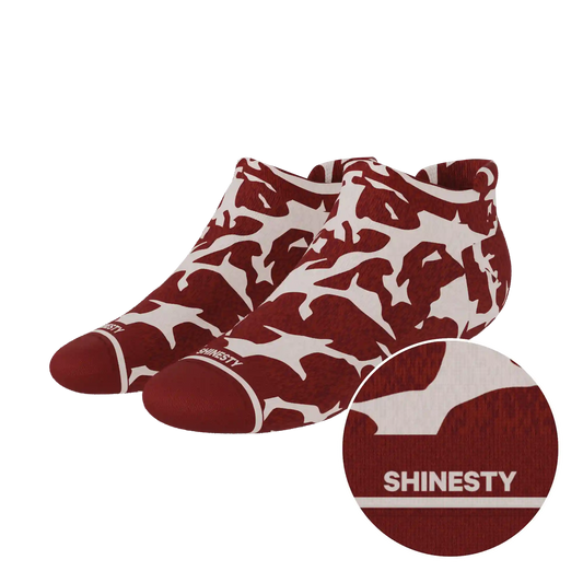 The Tomahawk | Marbled Meat Heel Hammock™ Ankle Socks