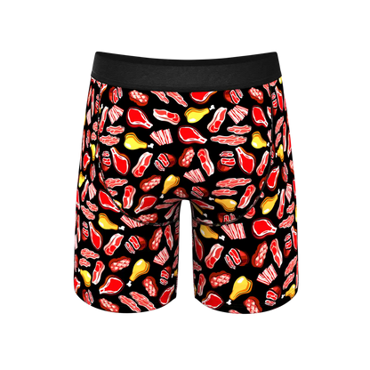 The Juicy Loins | Meat Ball Hammock® Boxer - Long Leg