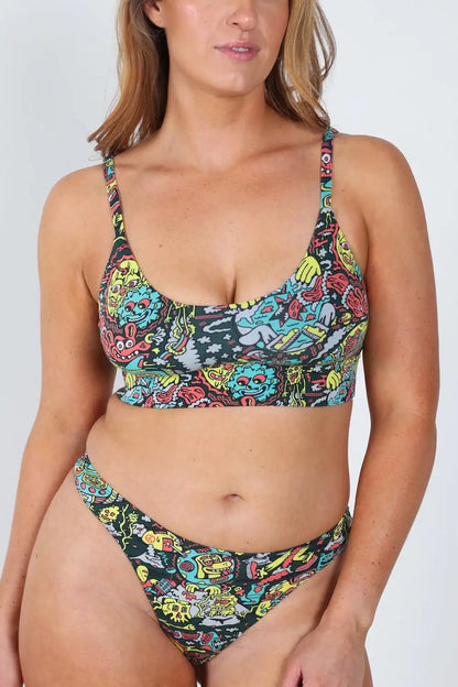 The Spaced Out | Shinesty X Killer Acid Boob Hammock™ Scoop Bralette