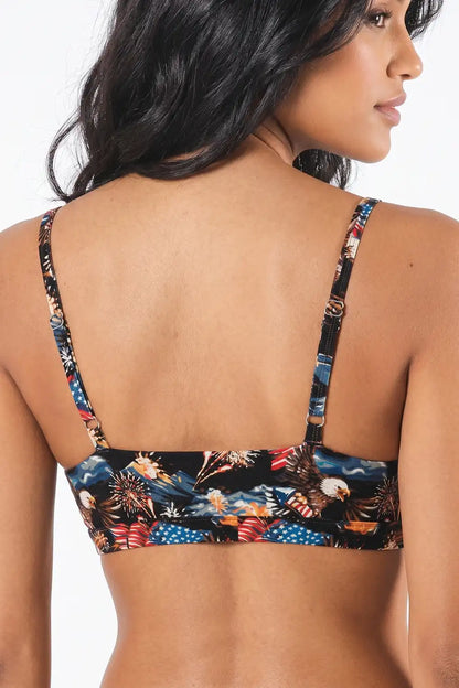 The Declaration | Americana Eagles Boob Hammock™ Triangle Bralette