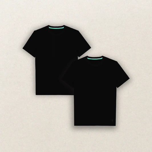 The Everyman™ Tee - Black 2 Pack | Mens T-Shirt 2 Pack ft. Super Stupid-Soft™ Fabric