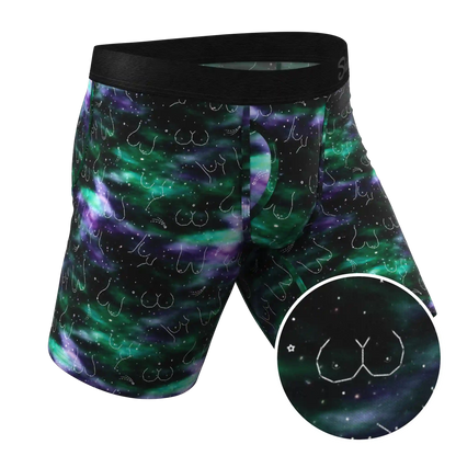 The Milky Way | Northern Lights Ball Hammock® Boxer - Long Leg