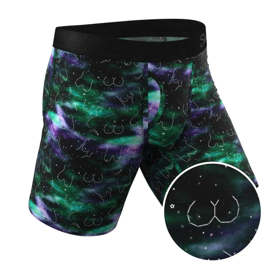 The Milky Way | Northern Lights Ball Hammock® Boxer - Long Leg