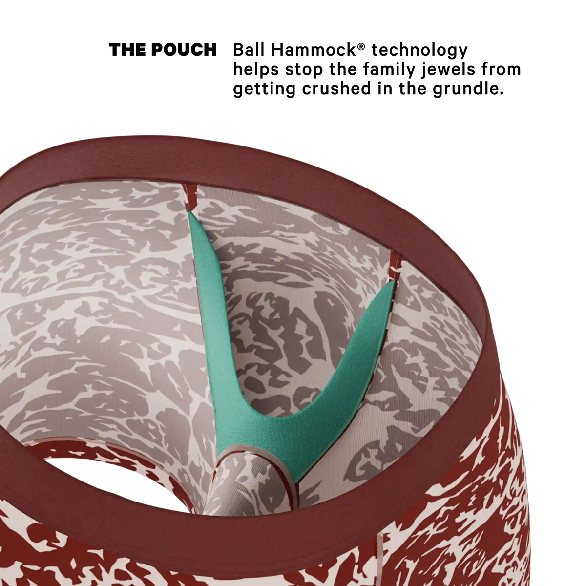 The Tomahawk | Marbled Meat Ball Hammock® Pouch Underwear