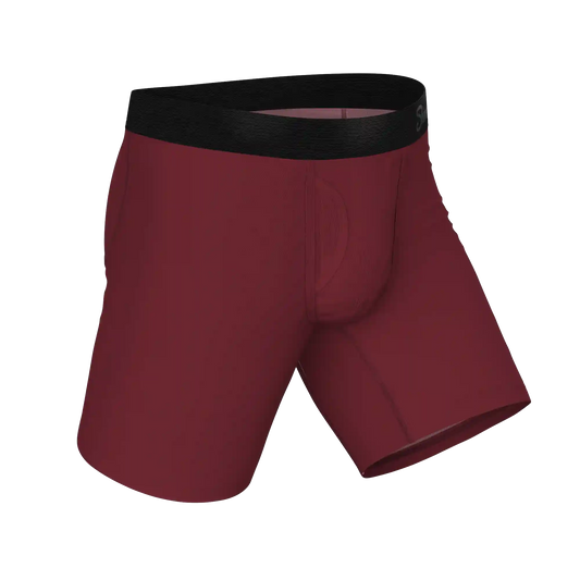 The Sommelier | Burgundy Ball Hammock® Boxer - Long Leg