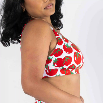 The Roma | Tomato Boob Hammock™ Plunge Bralette