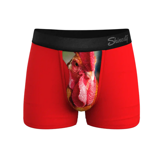 The Early Risers | Barnyard Rooster Ball Hammock® Pouch Trunks Underwear