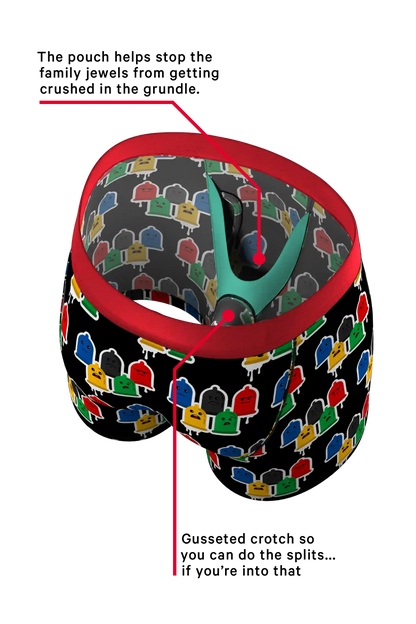 The Village Armor | Condom Ball Hammock® Boxer Briefs With Fly