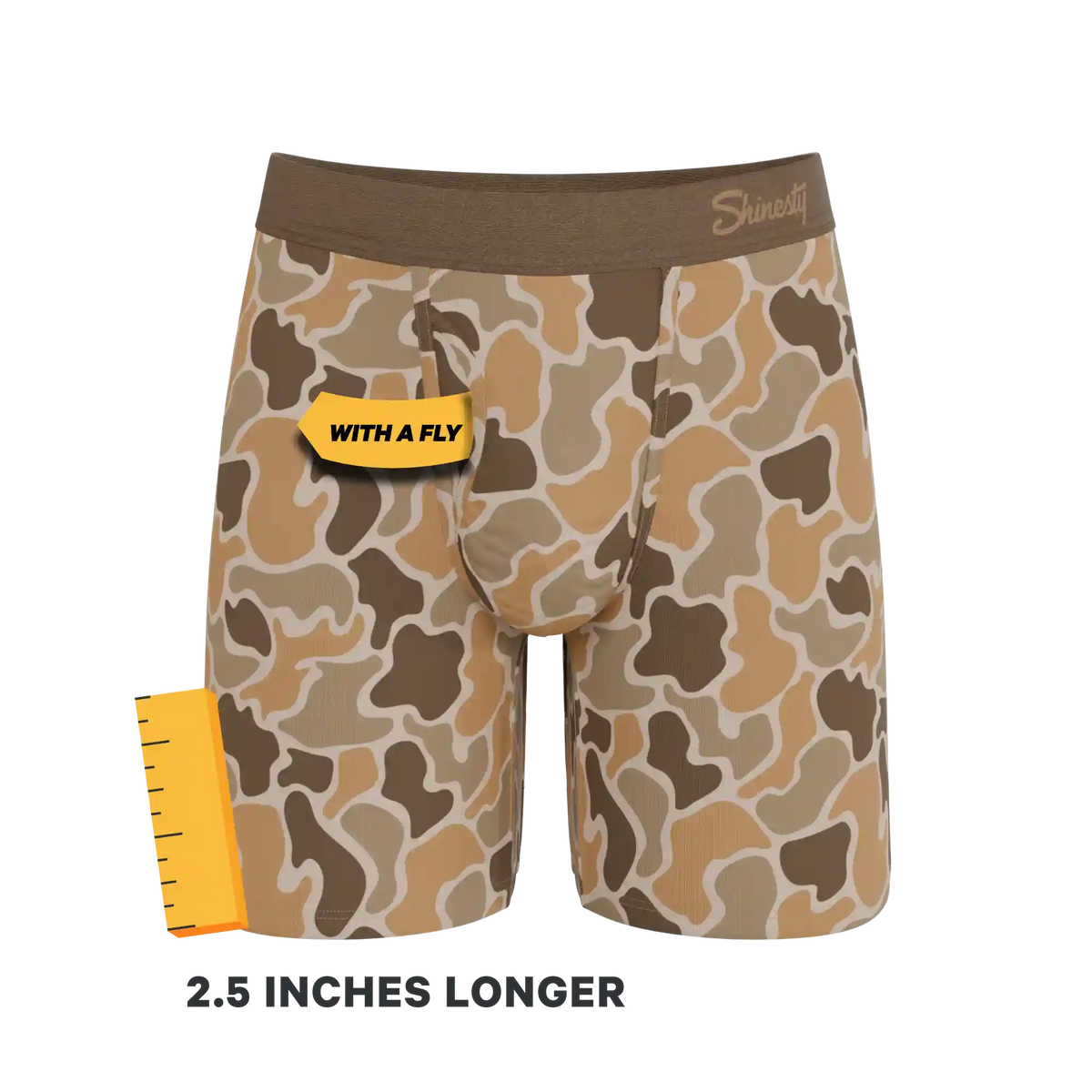 The Great Outdoors | Long Leg Ball Hammock® Pouch Underwear With Fly 7 Pack