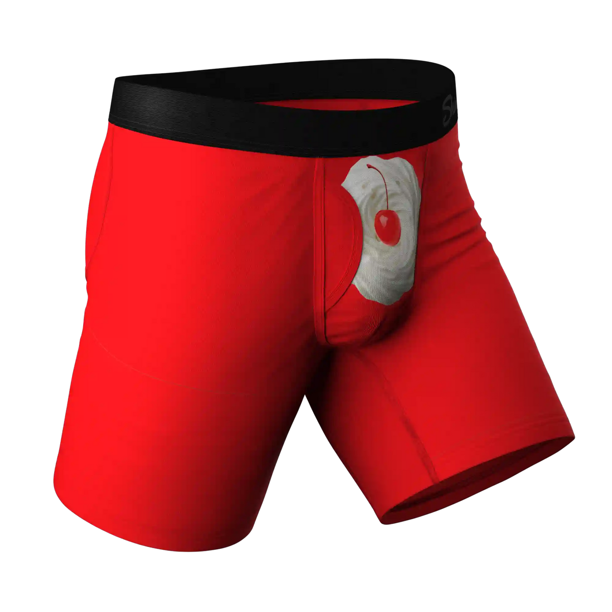The Darcy | Whipped Cream Ball Hammock® Boxer - Long Leg