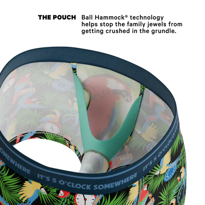 The 5 O'Clock Somewhere | Margaritaville® Ball Hammock® Pouch Trunks Underwear