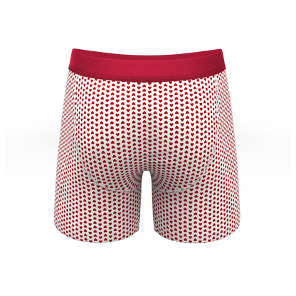The Date Night | Valentine's Day Bow Ball Hammock® Pouch Underwear
