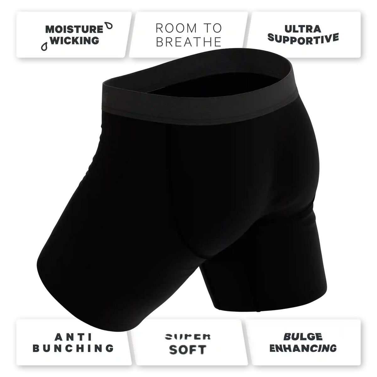 The XXX Ray | Middle Finger X Ray Ball Hammock® Boxer - Long Leg