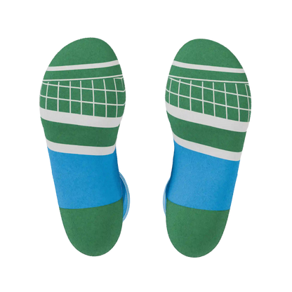 The Pickler | Pickleball Heel Hammock™ Quarter Crew Socks