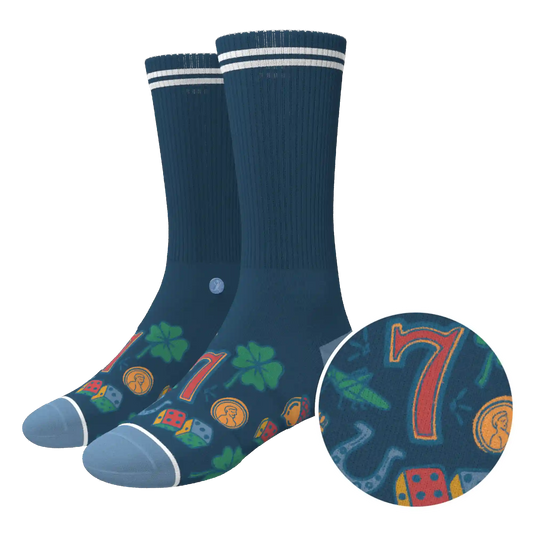 The Lucky Duck | Lucky Symbols Heel Hammock™ Crew Socks