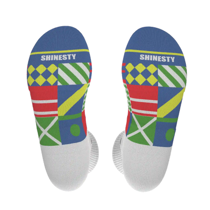 The Secretariat | Derby Flag Heel Hammock™ Crew Socks