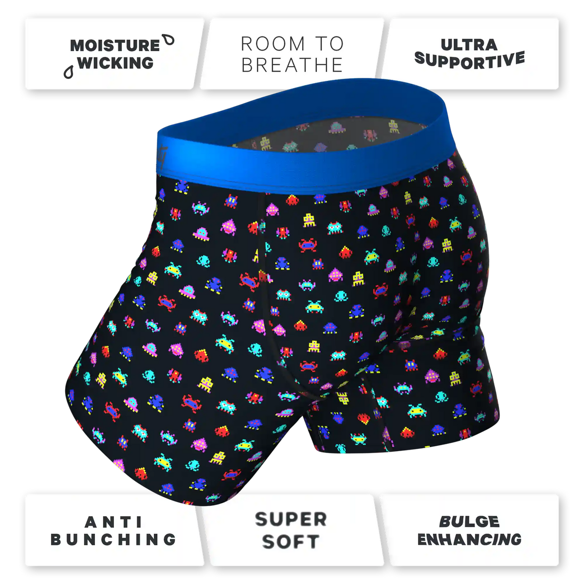 The Master Blaster | Video Game Ball Hammock® Pouch Underwear
