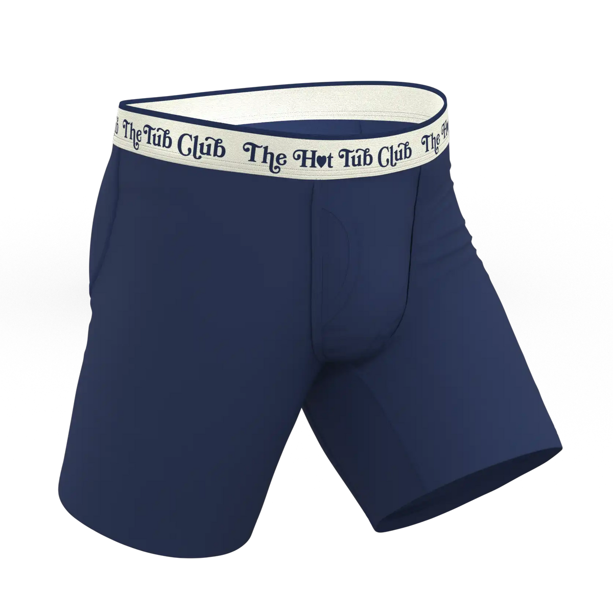 The Jet Set | Hot Tub Club Navy Ball Hammock® Boxer - Long Leg