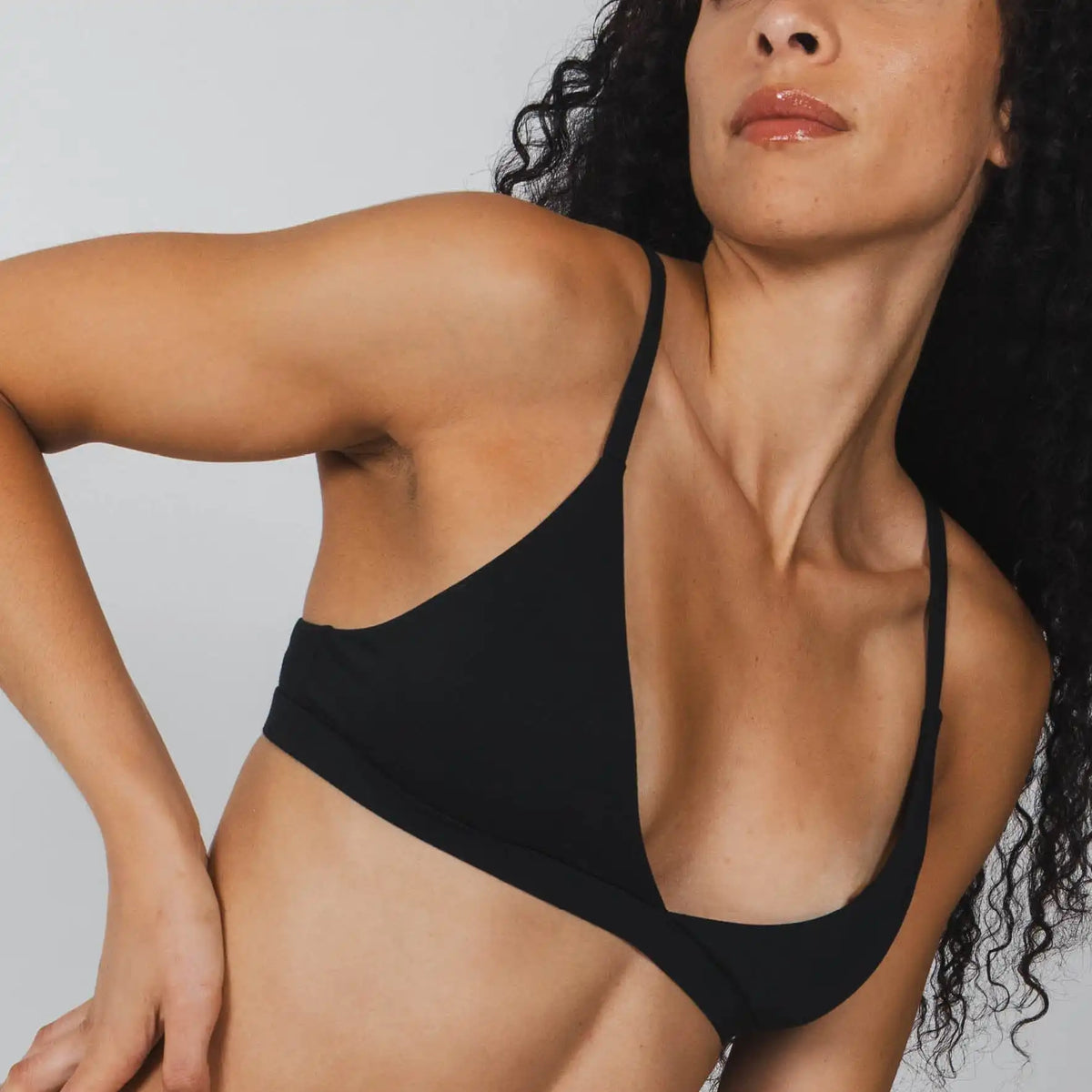The Threat Level Midnight | Black Boob Hammock™ Triangle Bralette