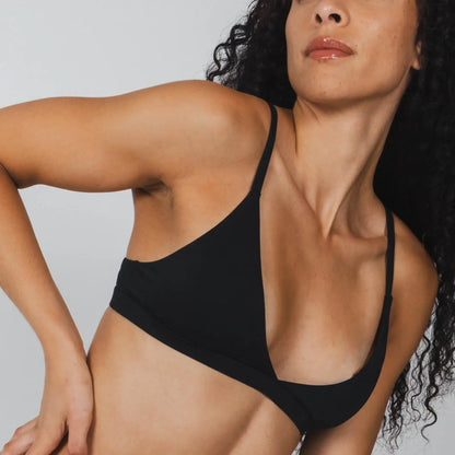 The Threat Level Midnight | Black Boob Hammock™ Triangle Bralette