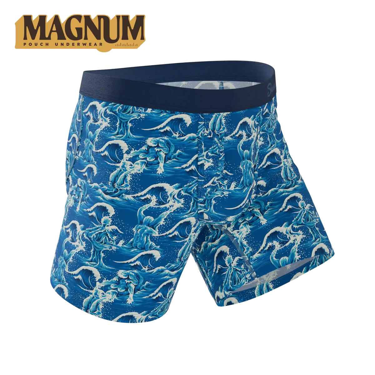 The Slippery When Wet | Naughty Wave Ball Hammock® Magnum Big Pouch Underwear