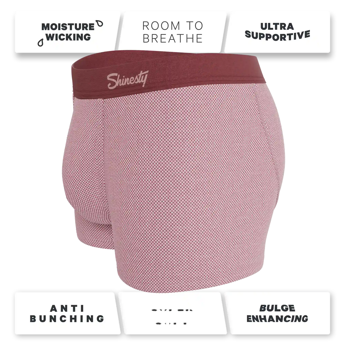 The Bell Pep | Red Chambray Ball Hammock® Pouch Trunks Underwear