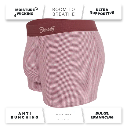 The Bell Pep | Red Chambray Ball Hammock® Pouch Trunks Underwear