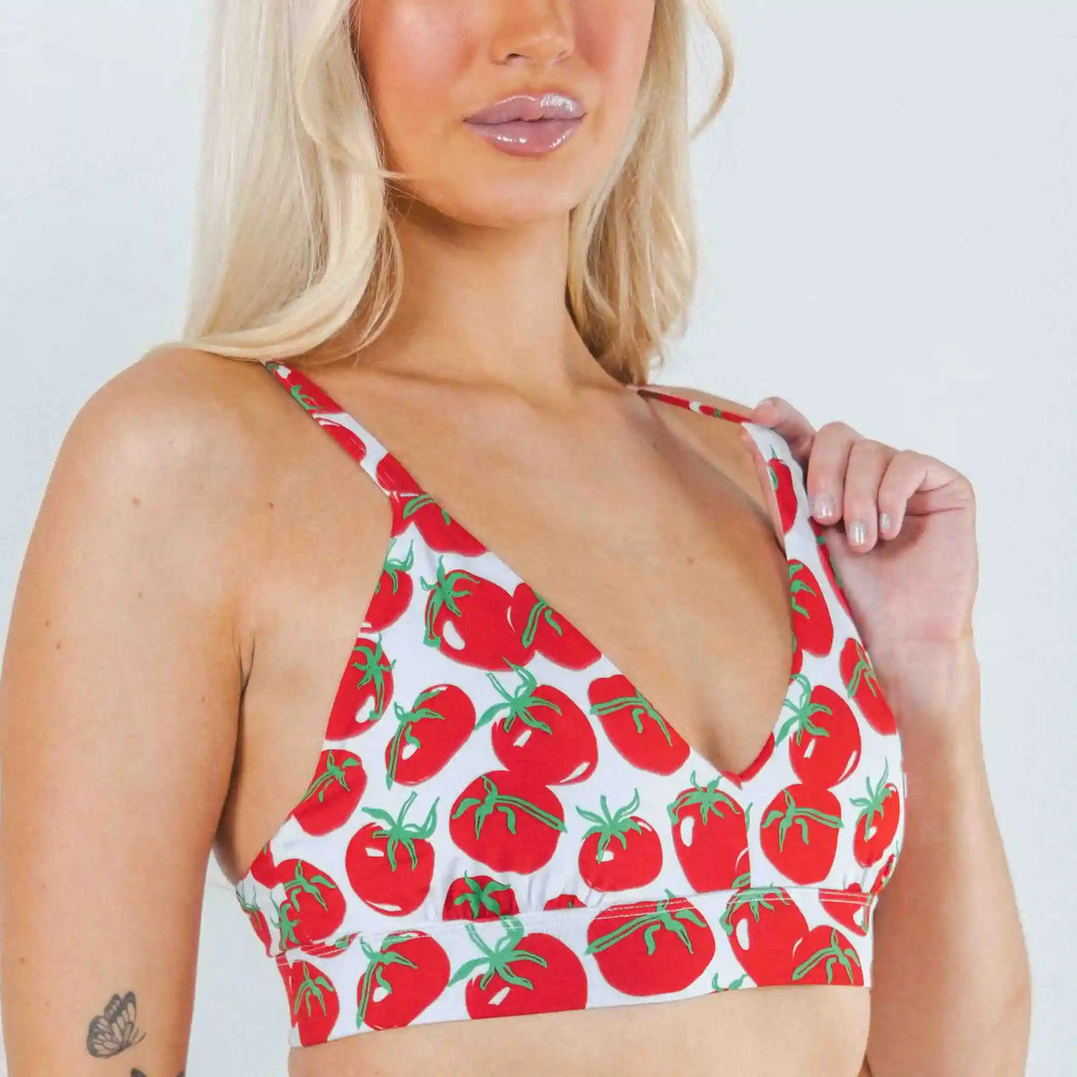 The Roma | Tomato Boob Hammock™ Plunge Bralette