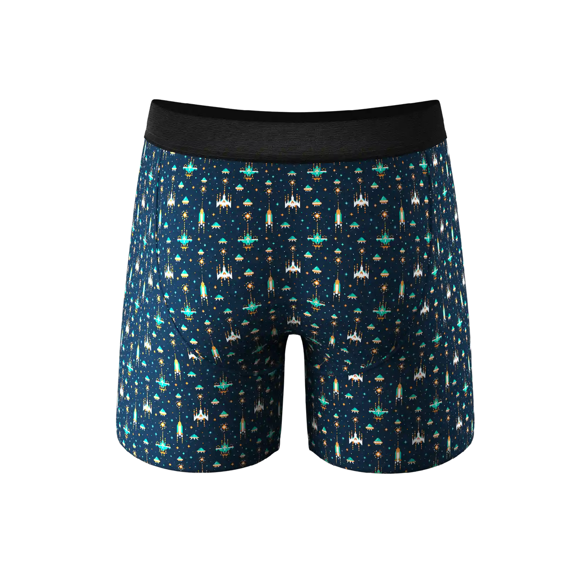 The Space Commando | Spaceship Ball Hammock® Pouch Underwear With Fly