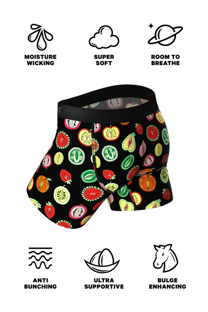 The Vagetarian | Fruit Medley Ball Hammock® Pouch Underwear