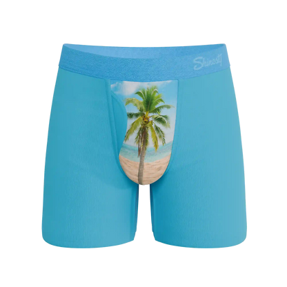 The Beach Please | Palm Tree Ball Hammock® Magnum Big Pouch Underwear