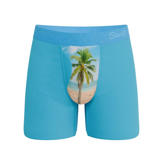 The Beach Please | Palm Tree Ball Hammock® Magnum Big Pouch Underwear