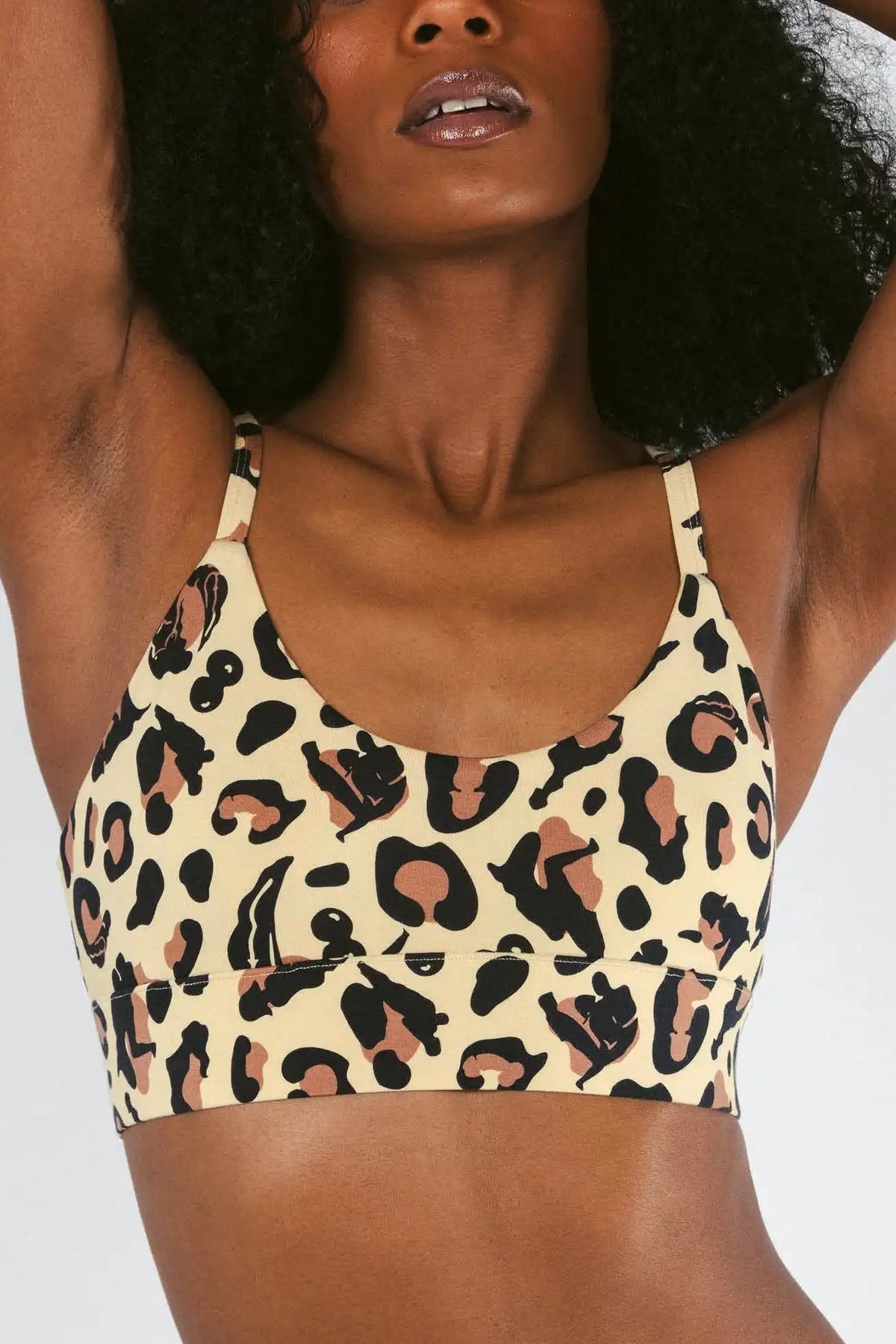 The Primal Passion | Naughty Cheetah Print Boob Hammock™ Scoop Bralette