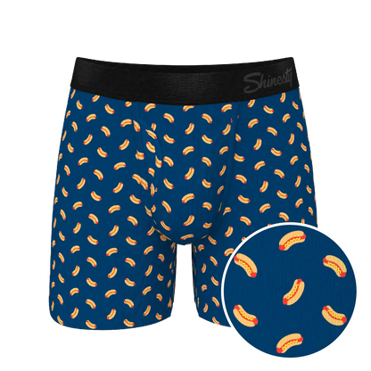 The Itty Bitty Buns | Hotdog Ball Hammock® Pouch Underwear With Fly