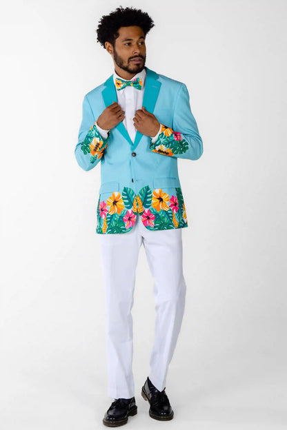 The Hibiscus Honeymoon | Floral Hawaiian Suit