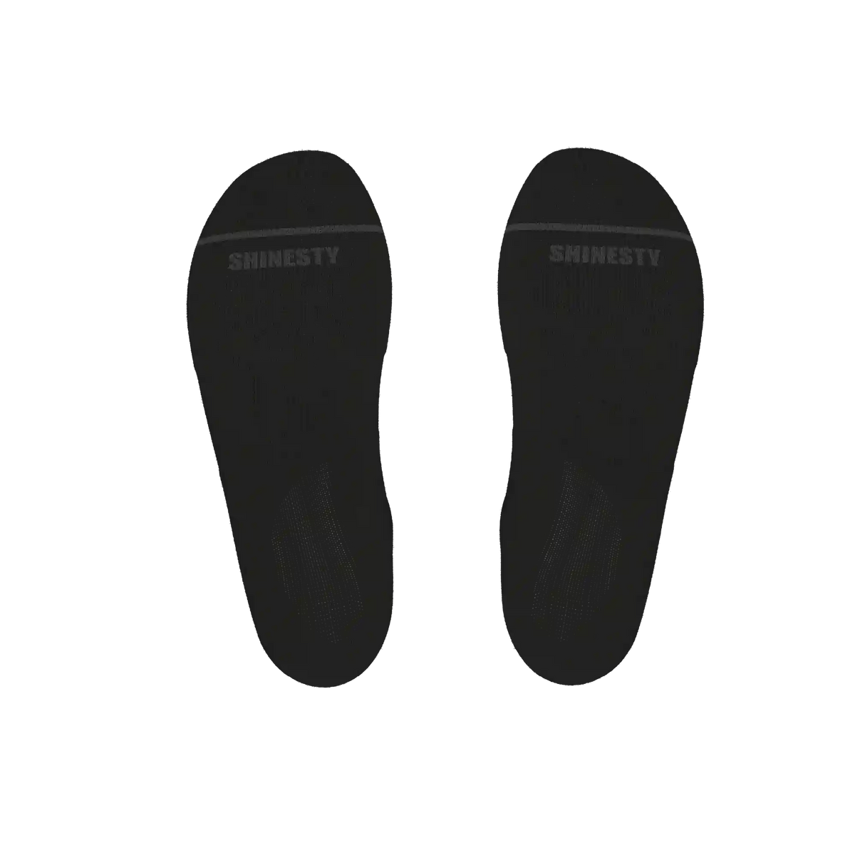 The Night Op | Plain Black Heel Hammock™ Ankle Socks