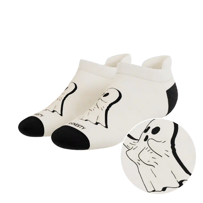 The Possessed Chest | Ghost Heel Hammock™ Ankle Socks
