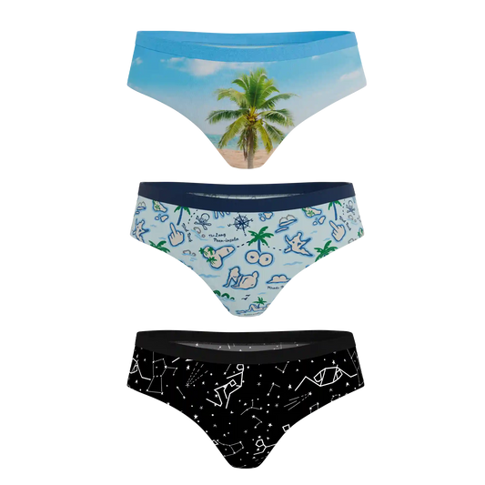The Women Summer Essentials | Cheeky Underwear 3 Pack