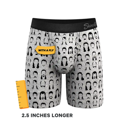 The Hair Down There | Mullet Ball Hammock® Boxer - Long Leg